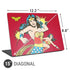 DC Comics Wonder Woman Vintage Action pose Universal Laptop 15in (12.2 x 8.8in) Skin